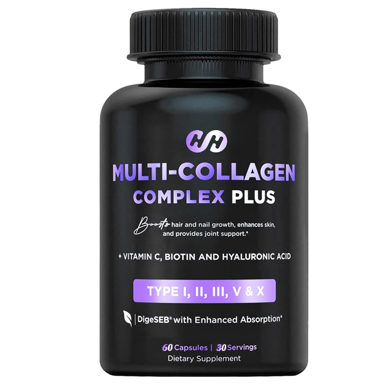 Biotin Hair Growth - 60 capsules Multi Collageen Biotine, Hyaluronzuur,