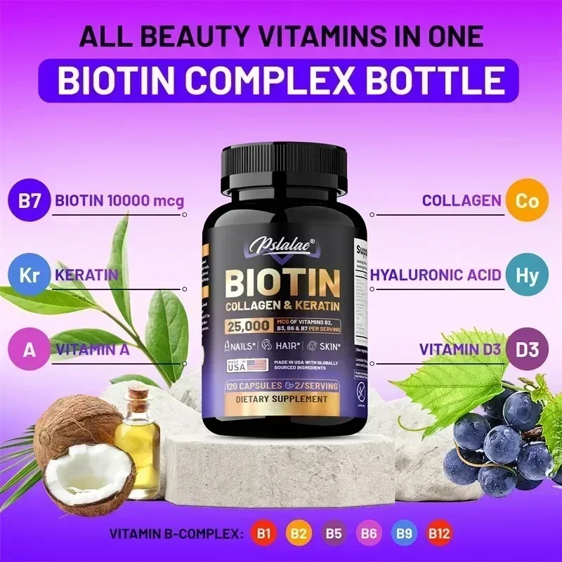 Biotine Collageen Keratine Sup - Biotin Hair Growth recensie en prijs