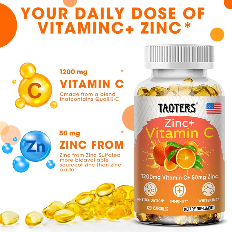 Taoters Vitamine C + Zinksuppl - Zinc Supplement 50Mg recensie en prijs
