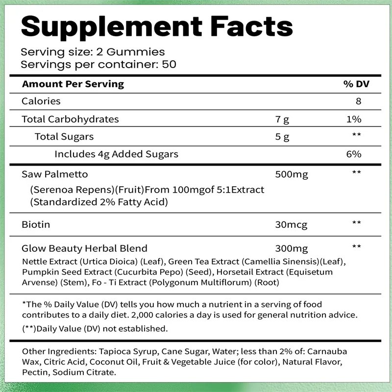 DHT Blocker Gummies - Verminde - Biotin Hair Growth recensie en prijs
