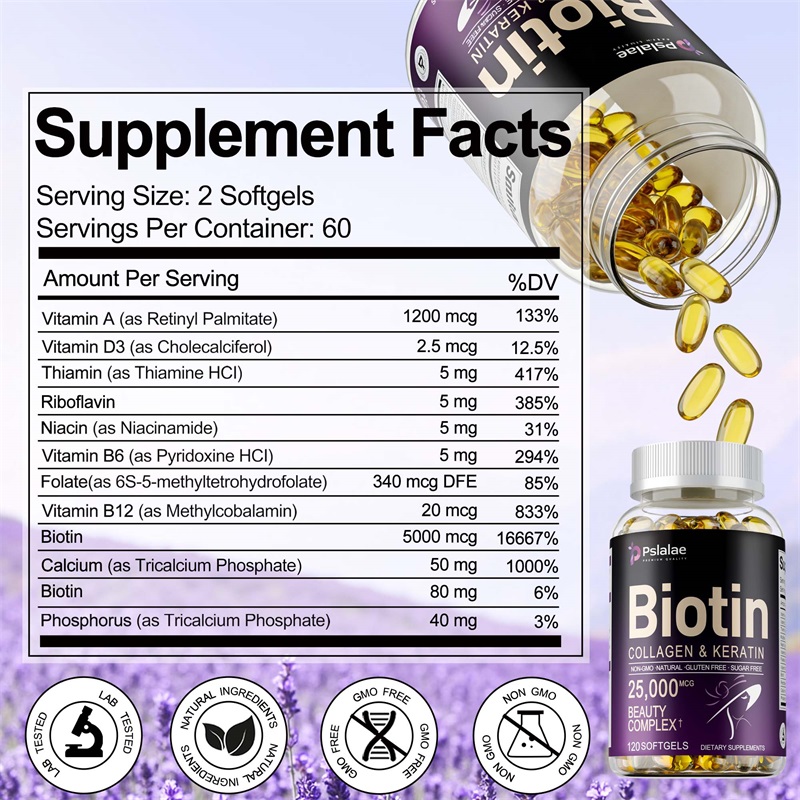 Biotine + Collageen + Keratine - Biotin Hair Growth recensie en prijs