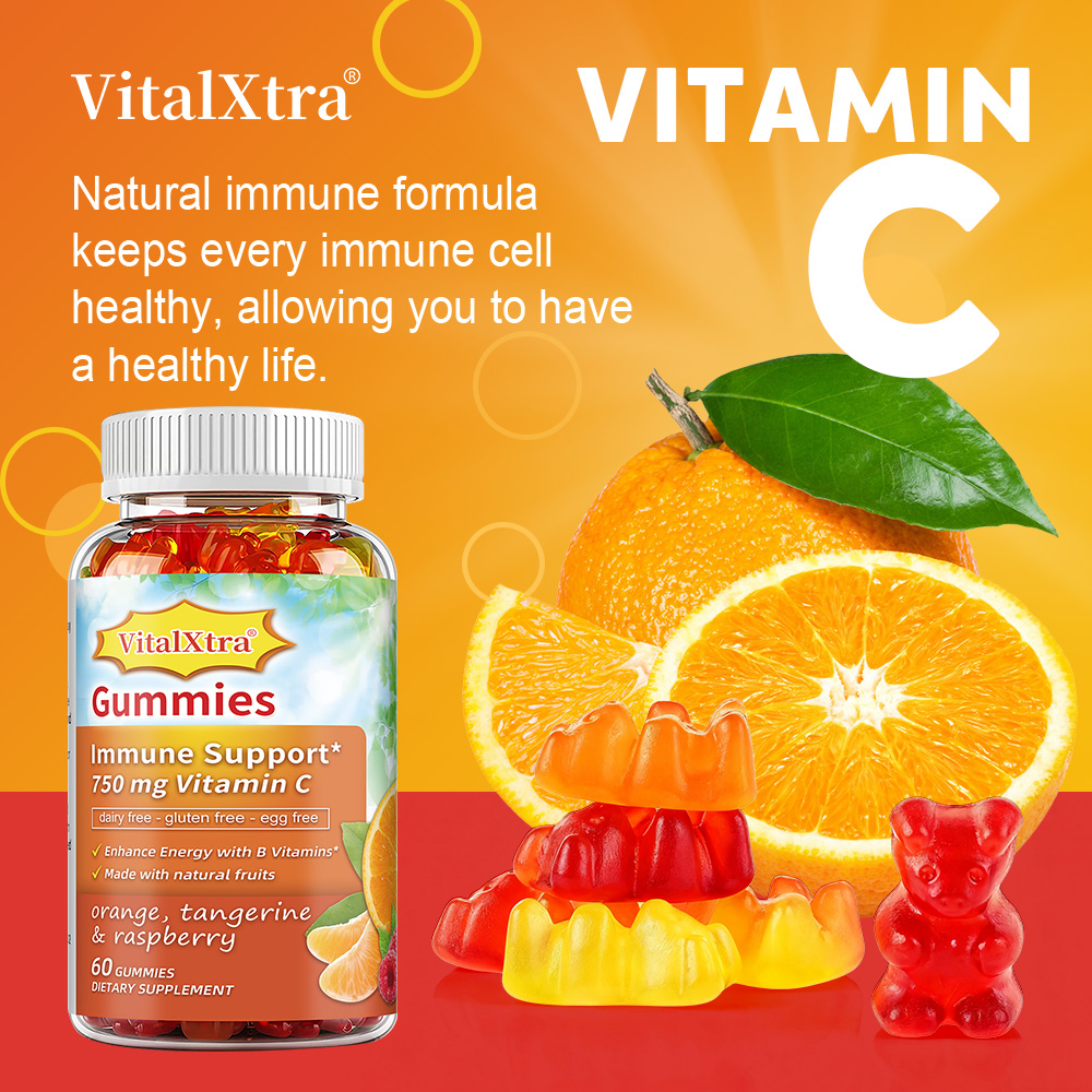Vitamine C-gummies, met Vitami - Zinc Supplement 50Mg recensie en prijs