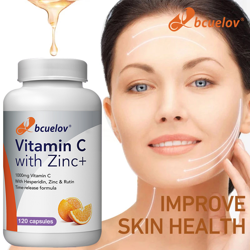 Biologische vitamine C + zinkc - Zinc Supplement 50Mg recensie en prijs